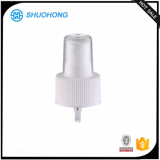 Suministro de fábrica Color Customed Plástico PP Perfume Niebla Pulverizador Pulverizador de niebla fina para uso de botellas cosméticas Bomba pulverizadora de niebla de alta calidad