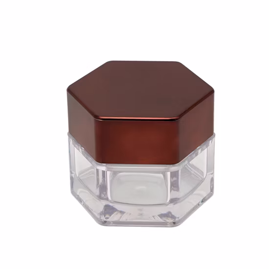 Tarro cosmético PETG Crema facial, tarro de crema para los ojos