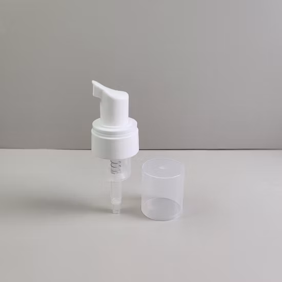 40/410 42/410 Limpiador de lavado Bomba dispensadora de jabón líquido para desinfectante de manos cosmético Bomba de espuma plástica