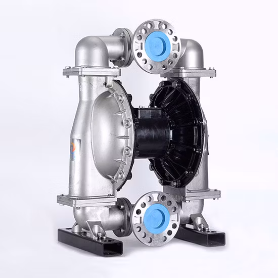 Tratamiento de aguas residuales bomba neumática de diafragma accionada por aire de acero inoxidable de 3 pulgadas